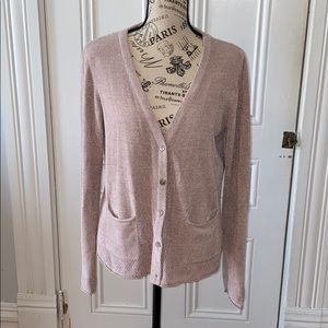Barefoot Dreams Cozychic Ultralite pointelle cardi